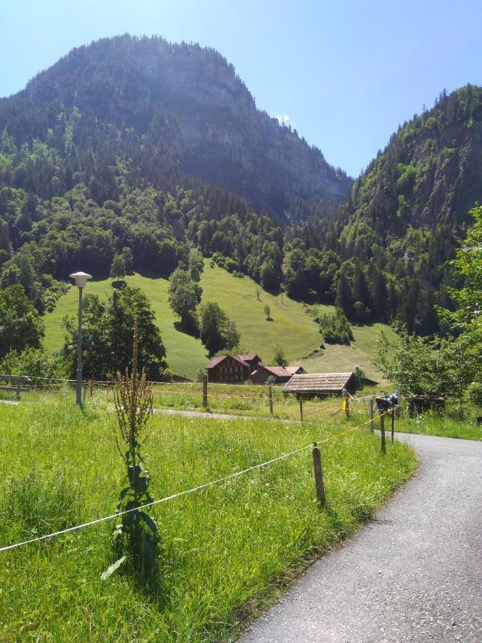 Ferien Cottage Flueehblueemli Stechelberg Esterno foto